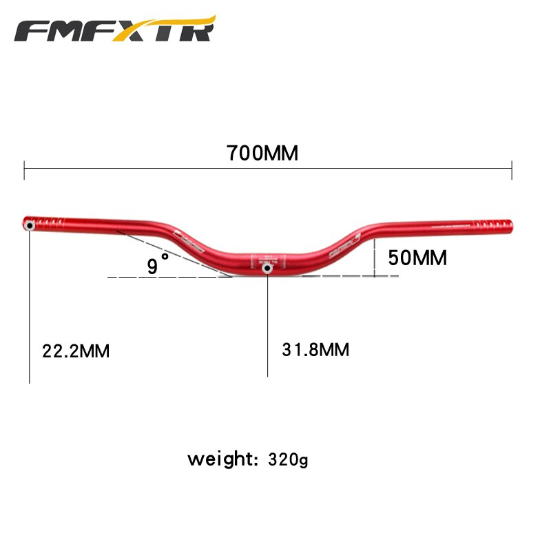 FMFXTR  ڵ 700mm 31.8mm XM MTB DH  ..